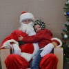 Santa agrees, this kiddo was a good boy this year. 