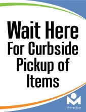 Curbside Pickup Sign 8.5x11