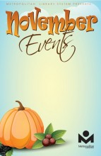 Nov Events for Adults